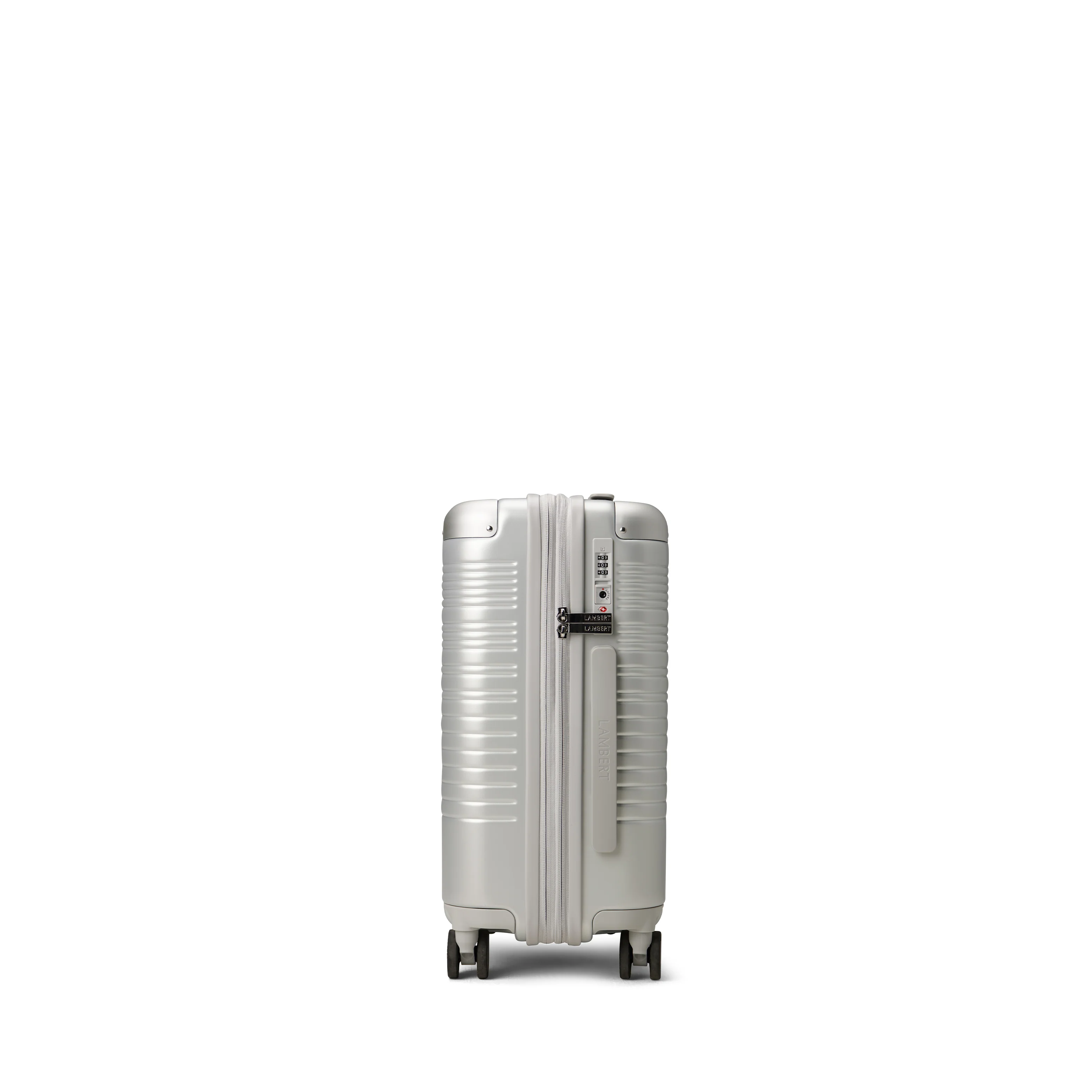 The Berlin – Silver Extendable Carry-On Suitcase