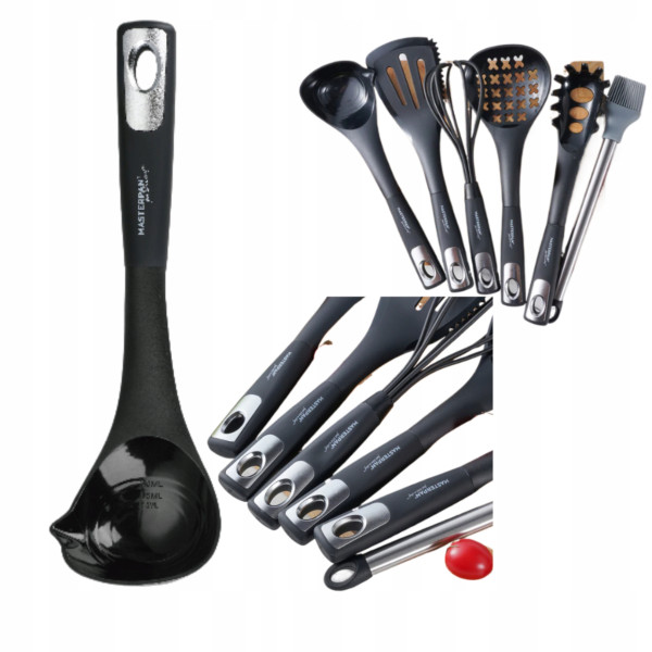 Ergonomiczna chochla PBT Masterpan do zup i sosów - elegancka i funkcjonaln