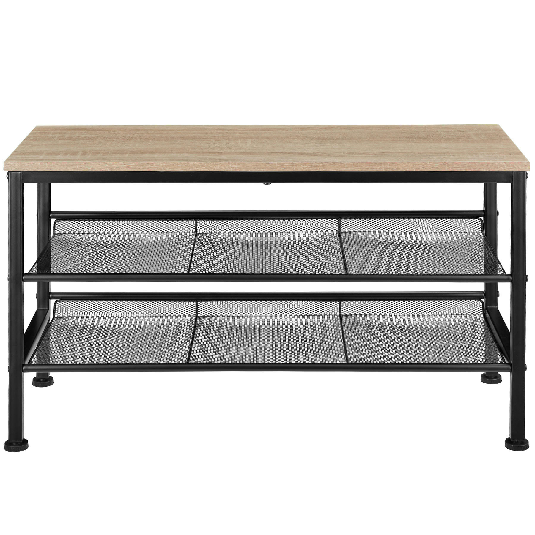 - Étagère à chaussures Style industriel Bois clair industriel, Chêne