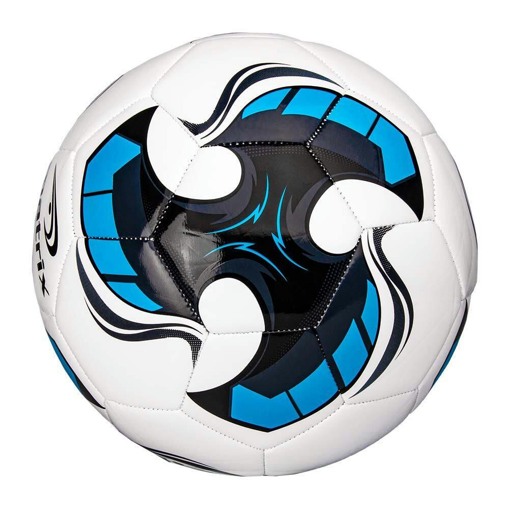 Matrix Machine Stitched Soccer Ball for Youth/Adults, Blue, Size 5