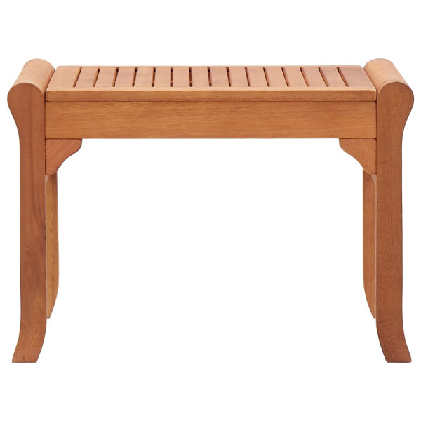 Ławka ogrodowa, 64 cm, lite drewno eukaliptusowe
