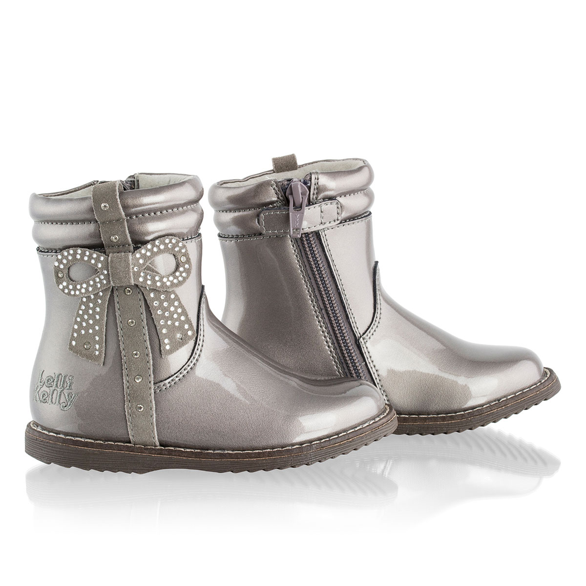 Russell & Bromley LK FELICIA Bow Trim Zip Boot