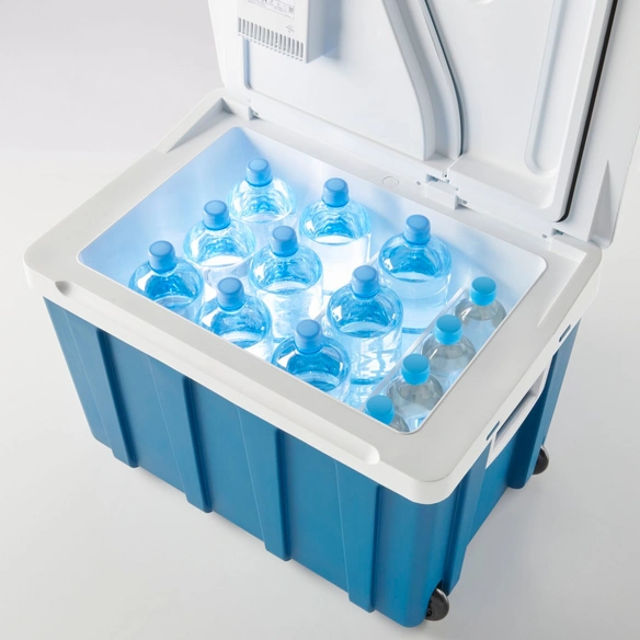 Elektro-Kühlbox »MQ40W«, 39 Liter, 12 V DC / 230 V AC, blau