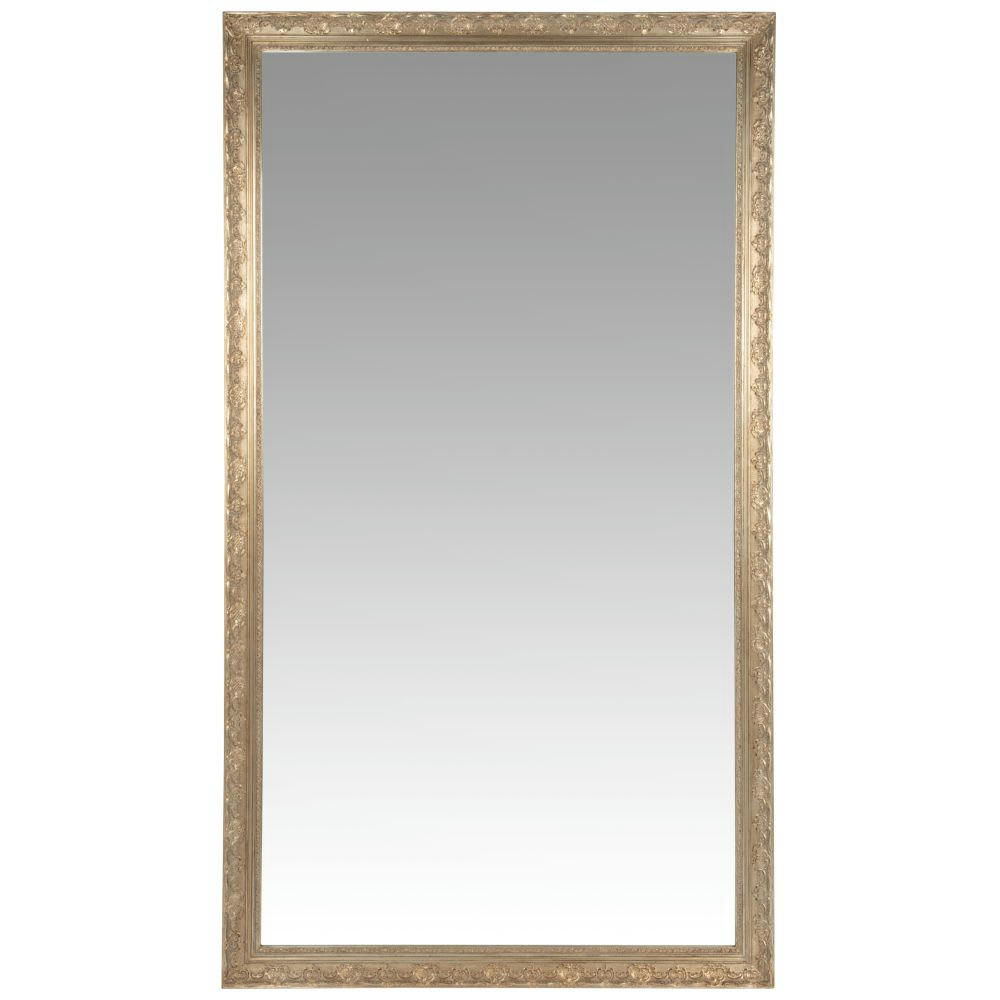 VALENTINE - Grand miroir rectangulaire à moulures irisées 120x210