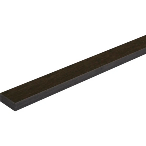 Wandleiste, BxL: 2,5 x 240 cm, MDF/Filz