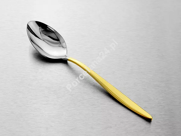 Komplet sztućców 65 cz. na 12 osób Hisar - Mercury Gold (4.0/3.0mm) złocone