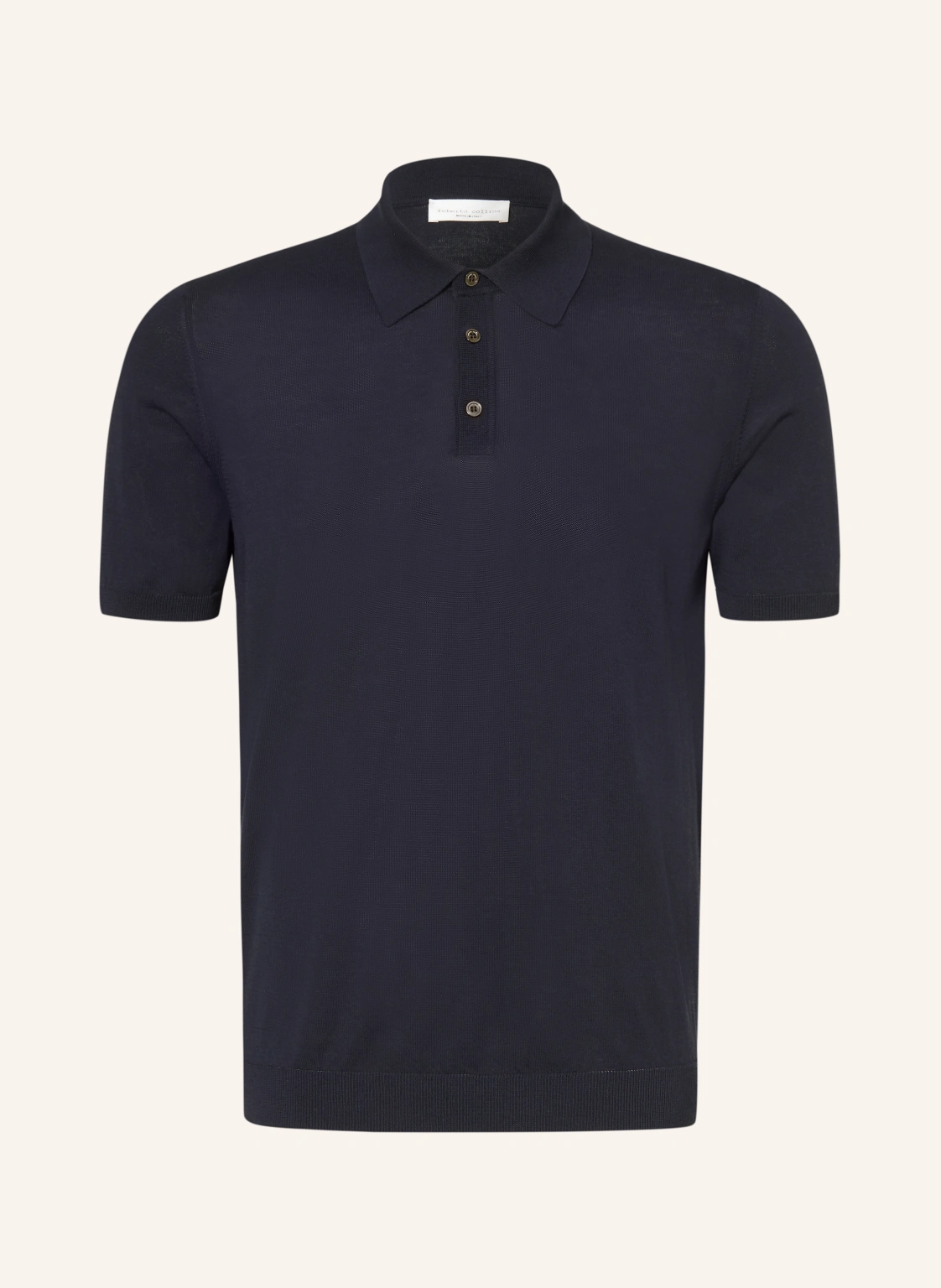 roberto collina Strick-Poloshirt