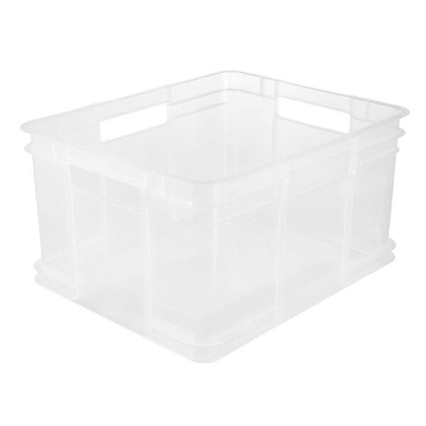 Caisse de Rangement Empilable 28 litres Euro-Box XL - Transparent
