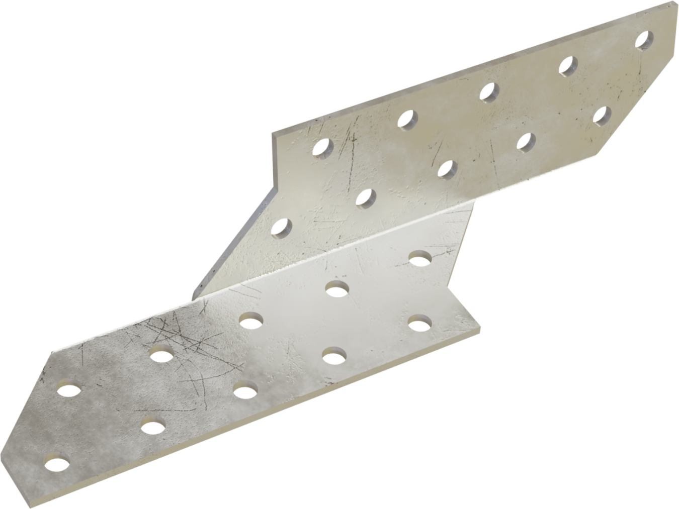 Łącznik krokwiowy LK 33x170mm , lewy , grubość: 2,0mm STALCO ŁK1 - 33/170