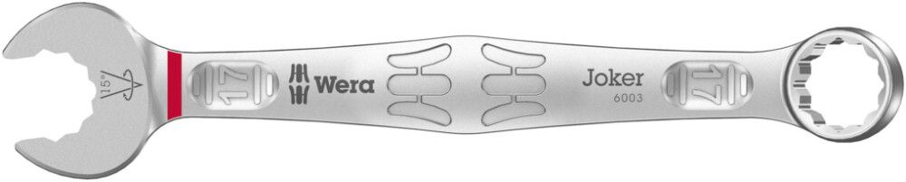 U-RINGNØKKEL WERA JOKER 6003 17X190MM
