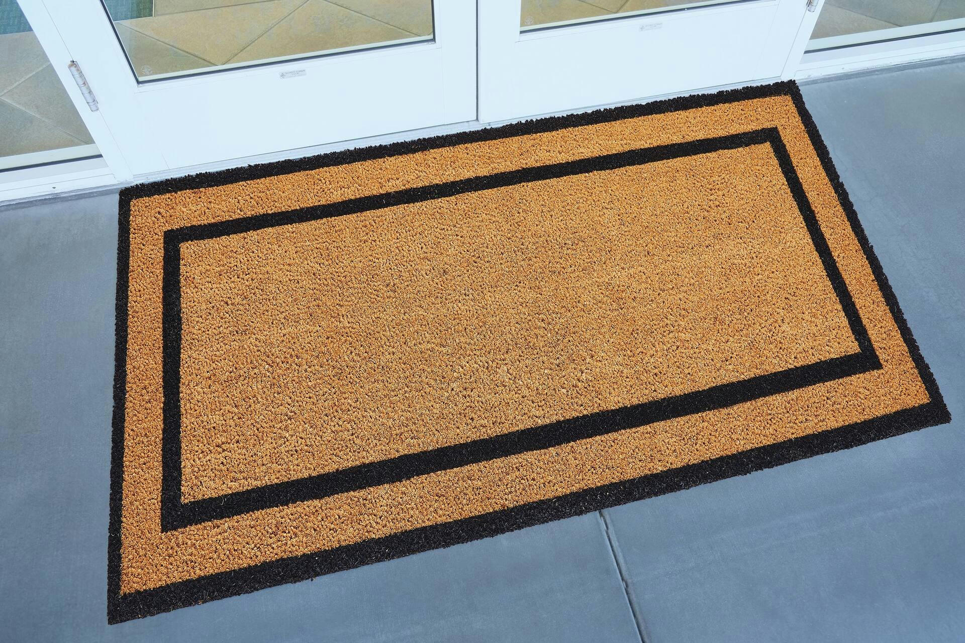 For Living Coir Non-Slip Door Mat, 20-in x 48-in
