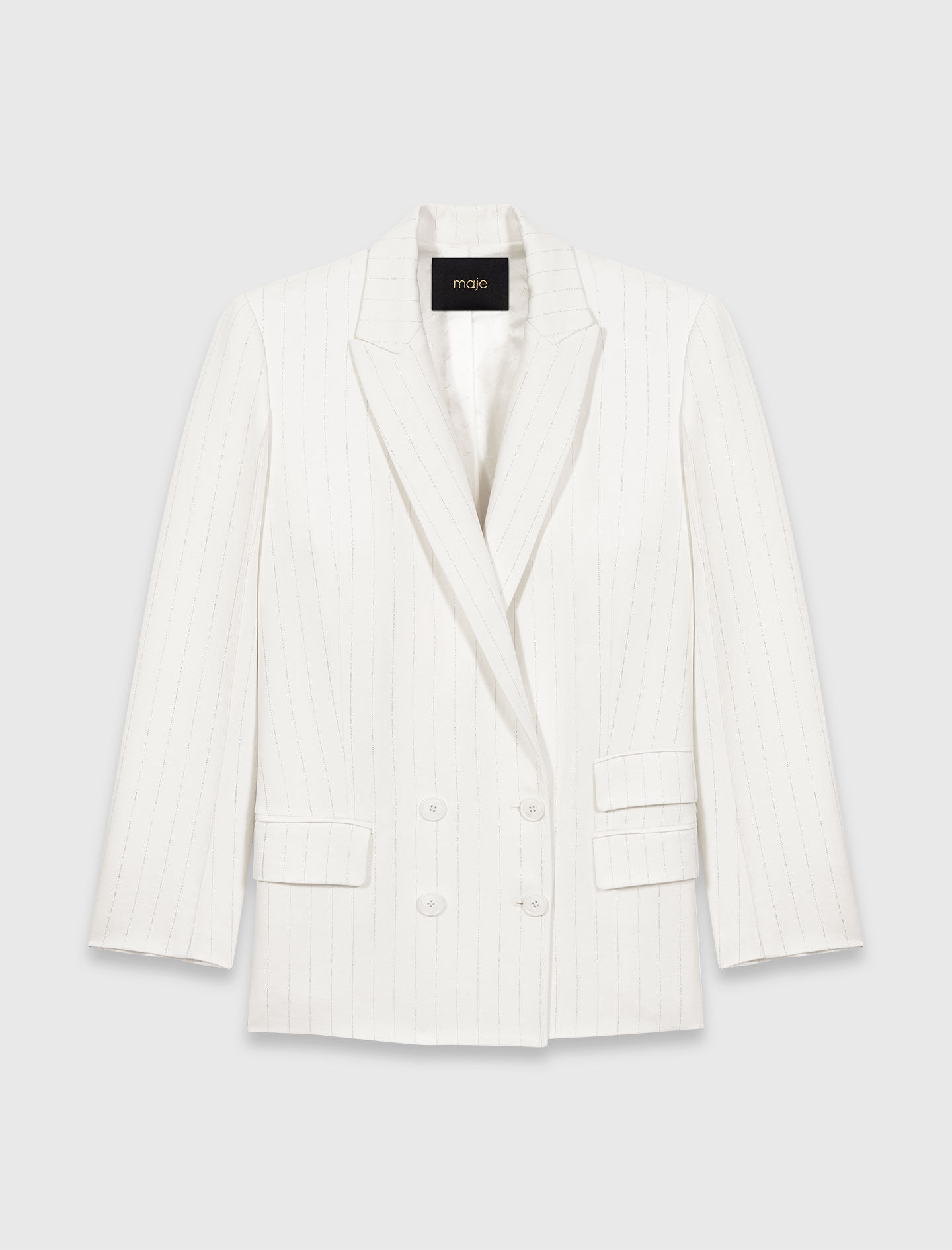 Veste de tailleur croisée