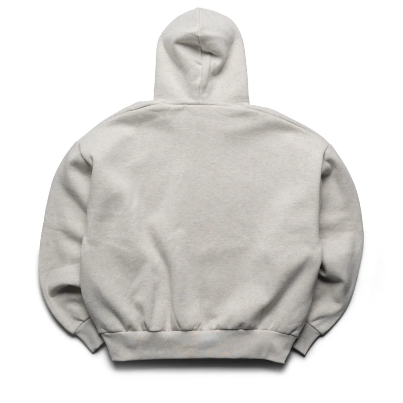 Fear Of God Essentials Embossed Classic Hoodie - Oatmeal Heather