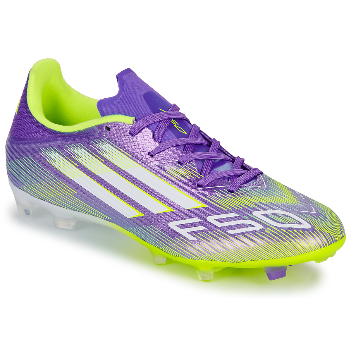 adidas - F50 LEAGUE FG/MG - Violet / Fluorescent