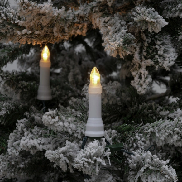 LED-Lichterkette, weiß, Kabellänge: 21,8 m