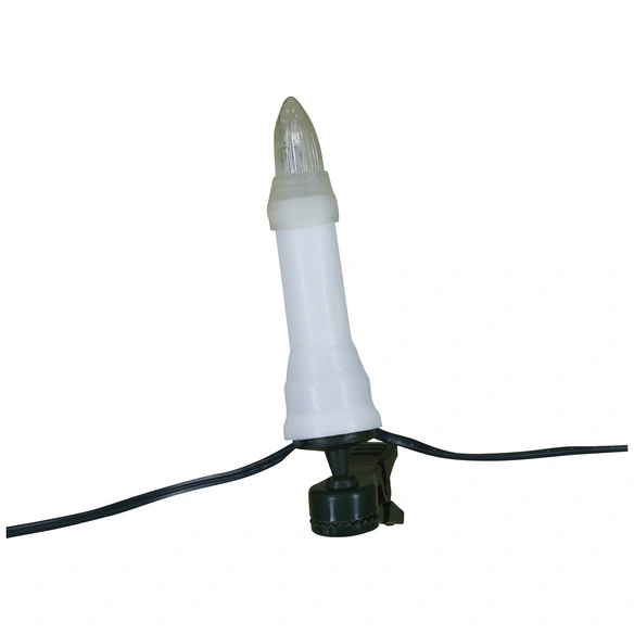 LED-Weihnachtsbaumkette, warmweiß, Netzbetrieb, Kabellänge: 5 m