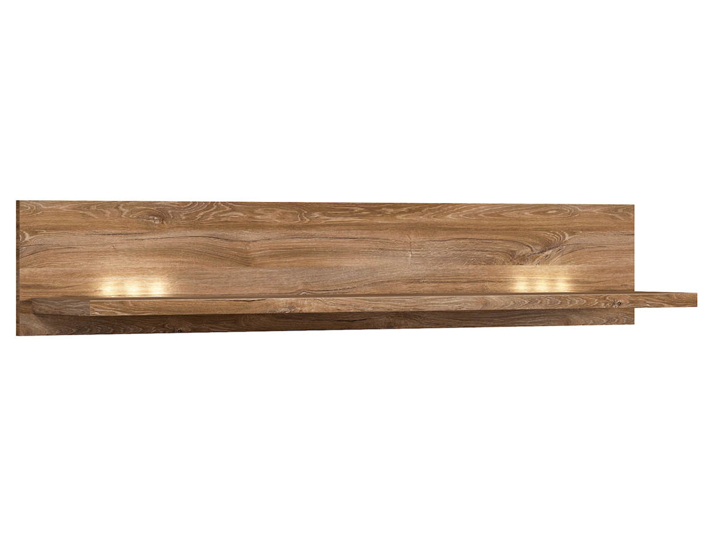 Półka ścienna Gent 139 cm dąb stirling