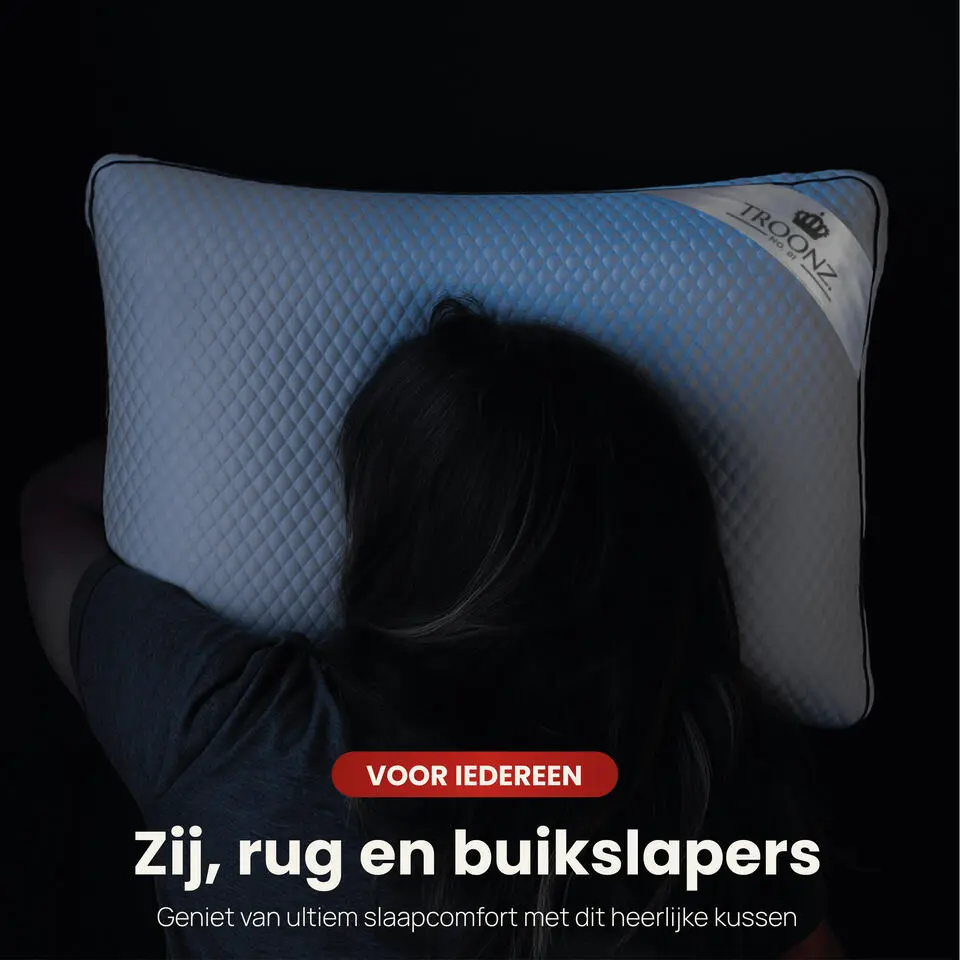 Troonz Hoofdkussen Dreamscape Plus - Ergonomisch - 60 x 70