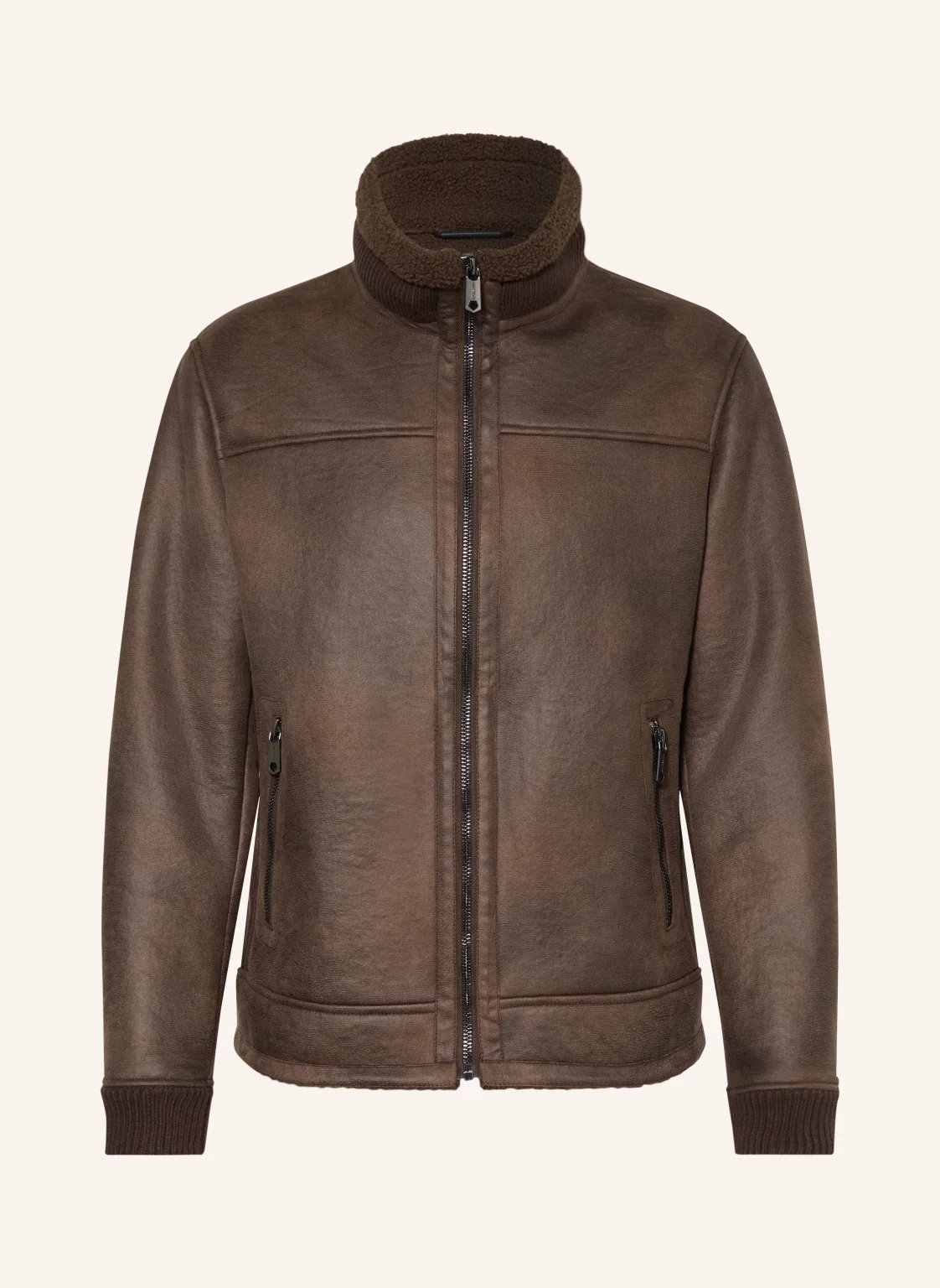 MILESTONE Jacke MSRIANO in Lederoptik