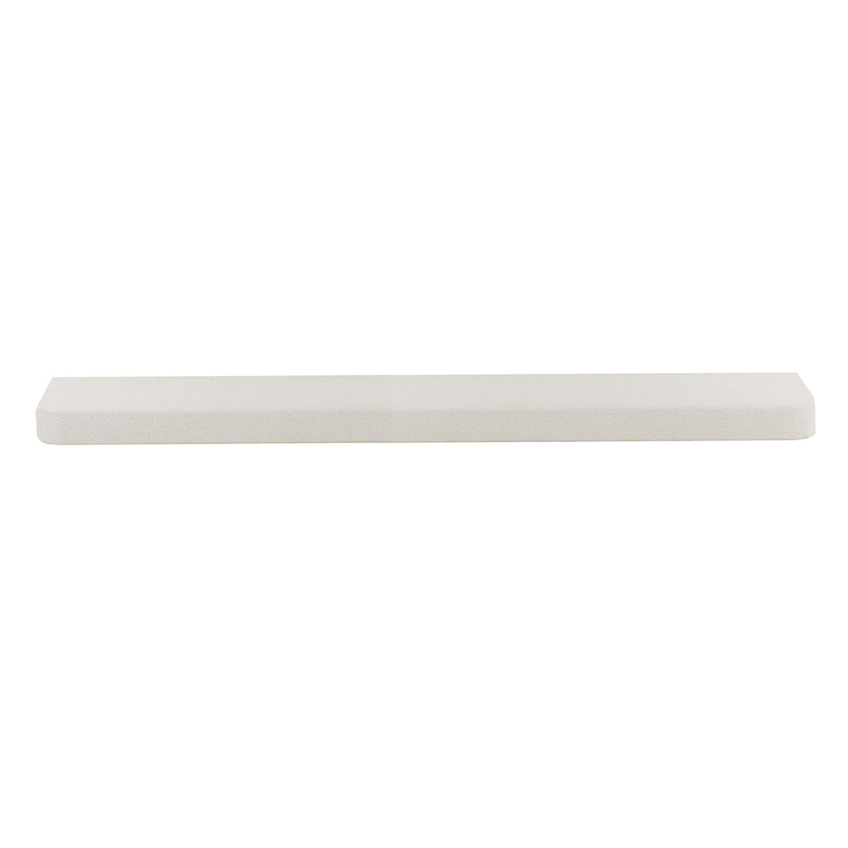 Giga Meubel Wandplank Stone - Wit Marmer Composiet - 200x29x8cm
