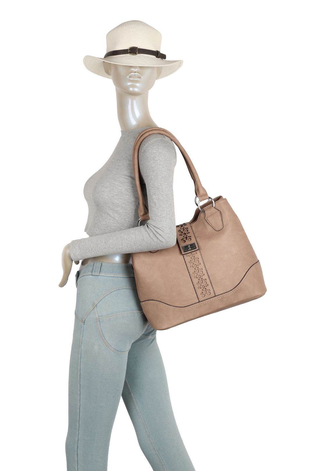 Fontanella Fashion Maristra Dual Compartments Shoulder Hobo Bag