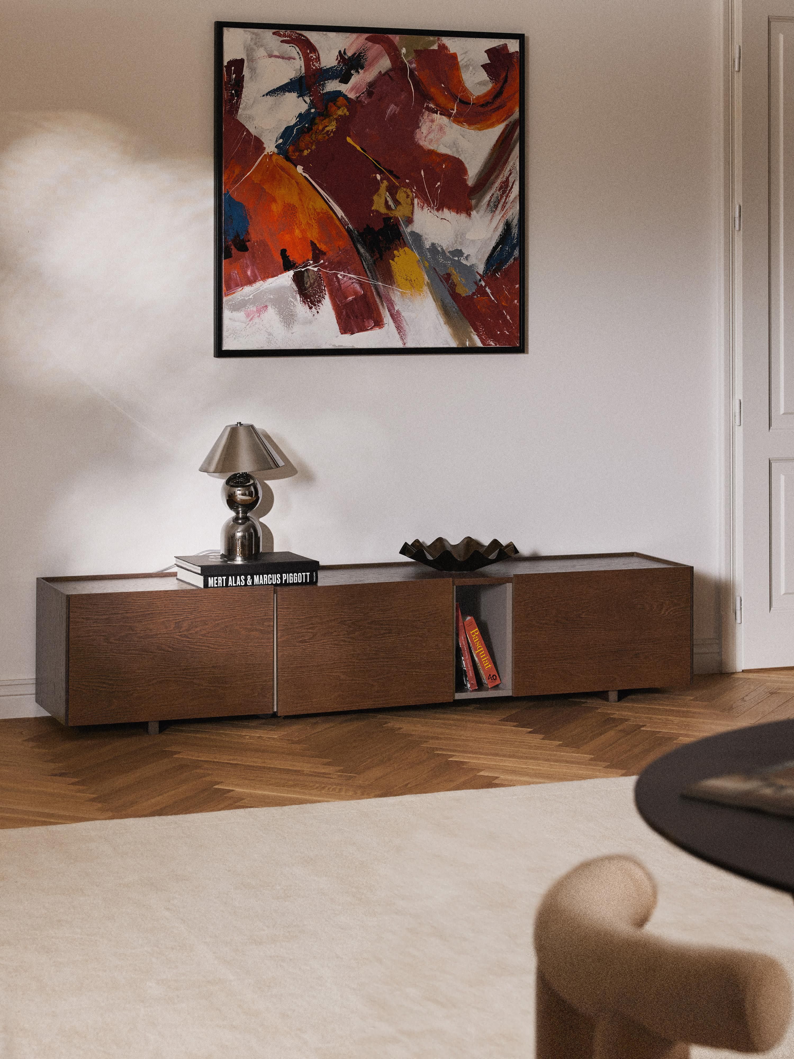 Holz-TV-Lowboard Larsen