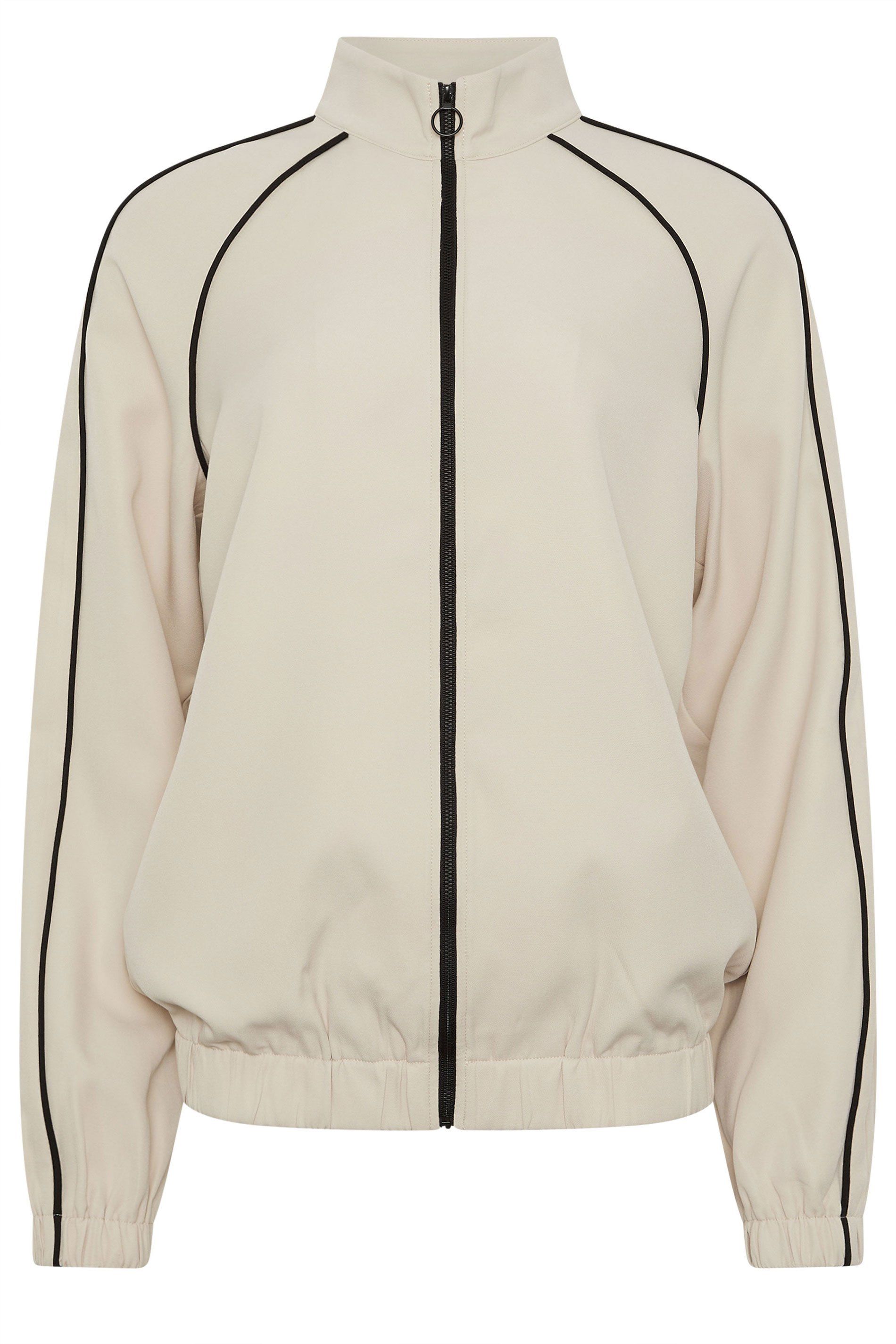 Long Tall Sally Tall Piped Zip Through Jacket