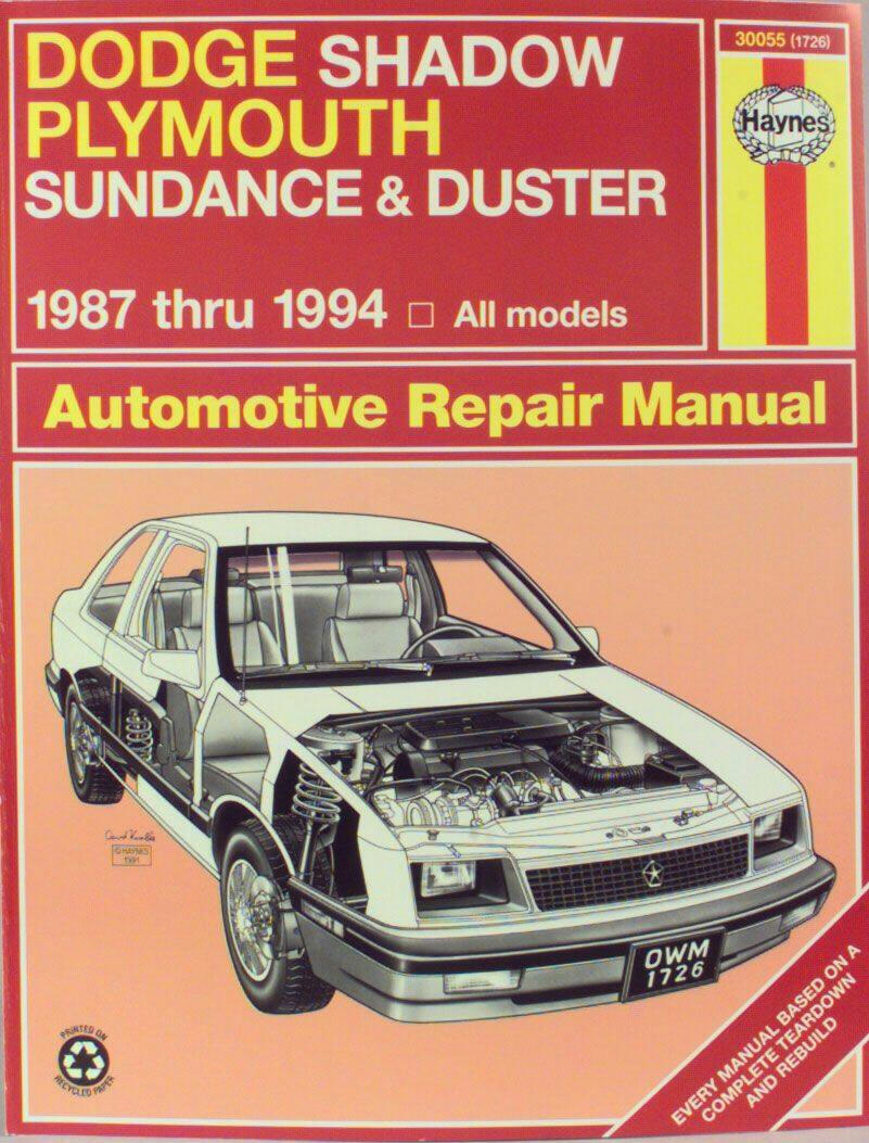 Haynes Automotive Manual, 30055