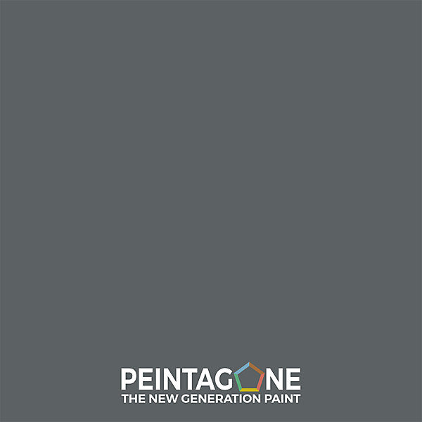 Laque de finition extra résistante pour mur int. &bois - Lak PU Pro Gloss, 0,5 l, Coal Grey (PE166)