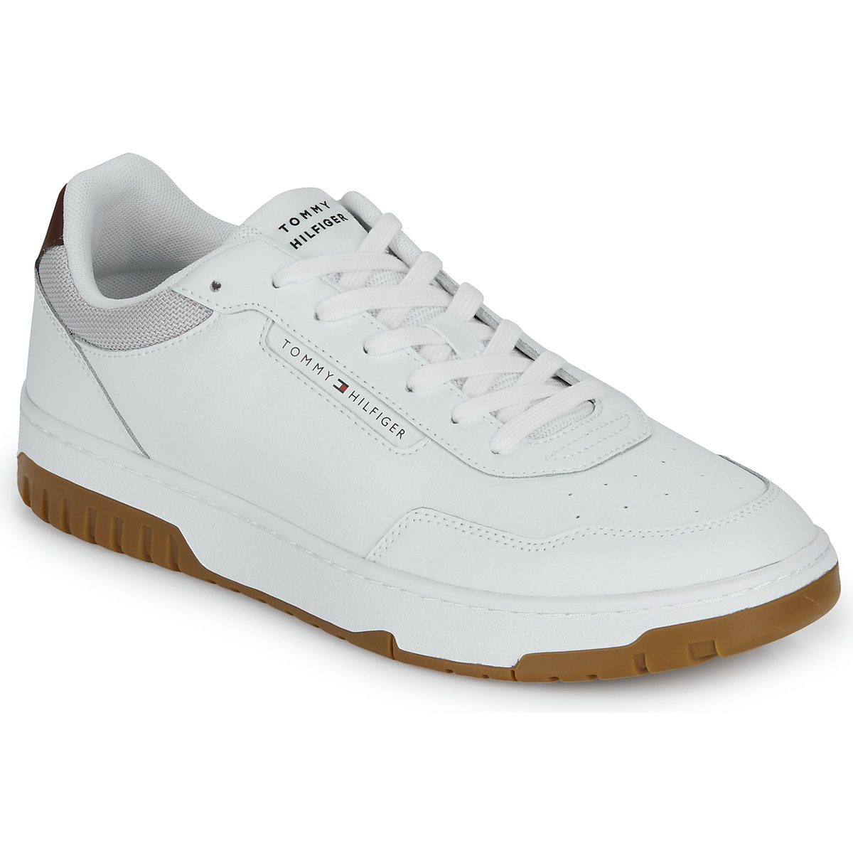 Tommy Hilfiger - TH BASKET CORE LITE LTH - White / Brown