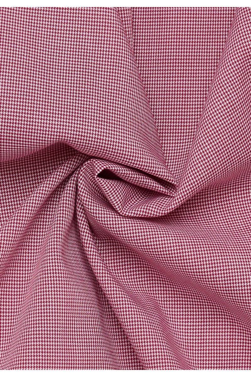 ETERNA Slim Fit Tencel Hemd rot, Strukturiert