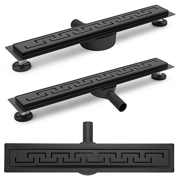Drain Linéaire Rea Greek 90 Black