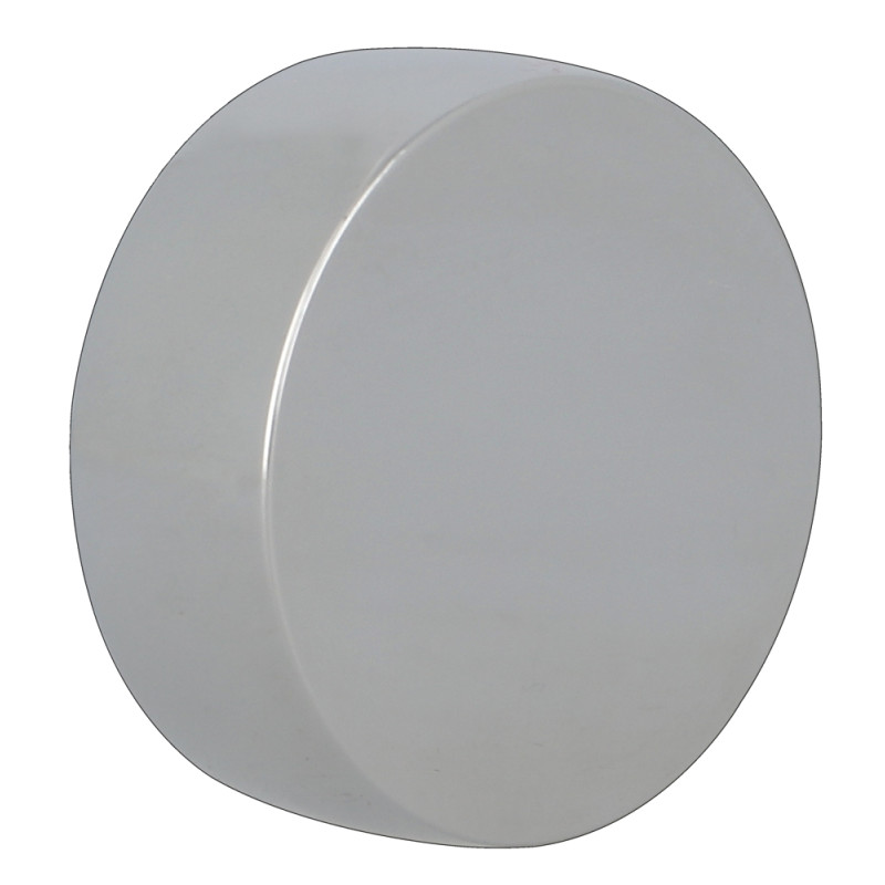 Bouchon pour barre de dressing en métal chrome Ø 25 mm 2 pièces MOBOIS