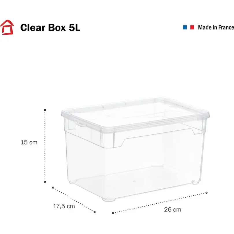 Aufbewahrungsbox Clear Box