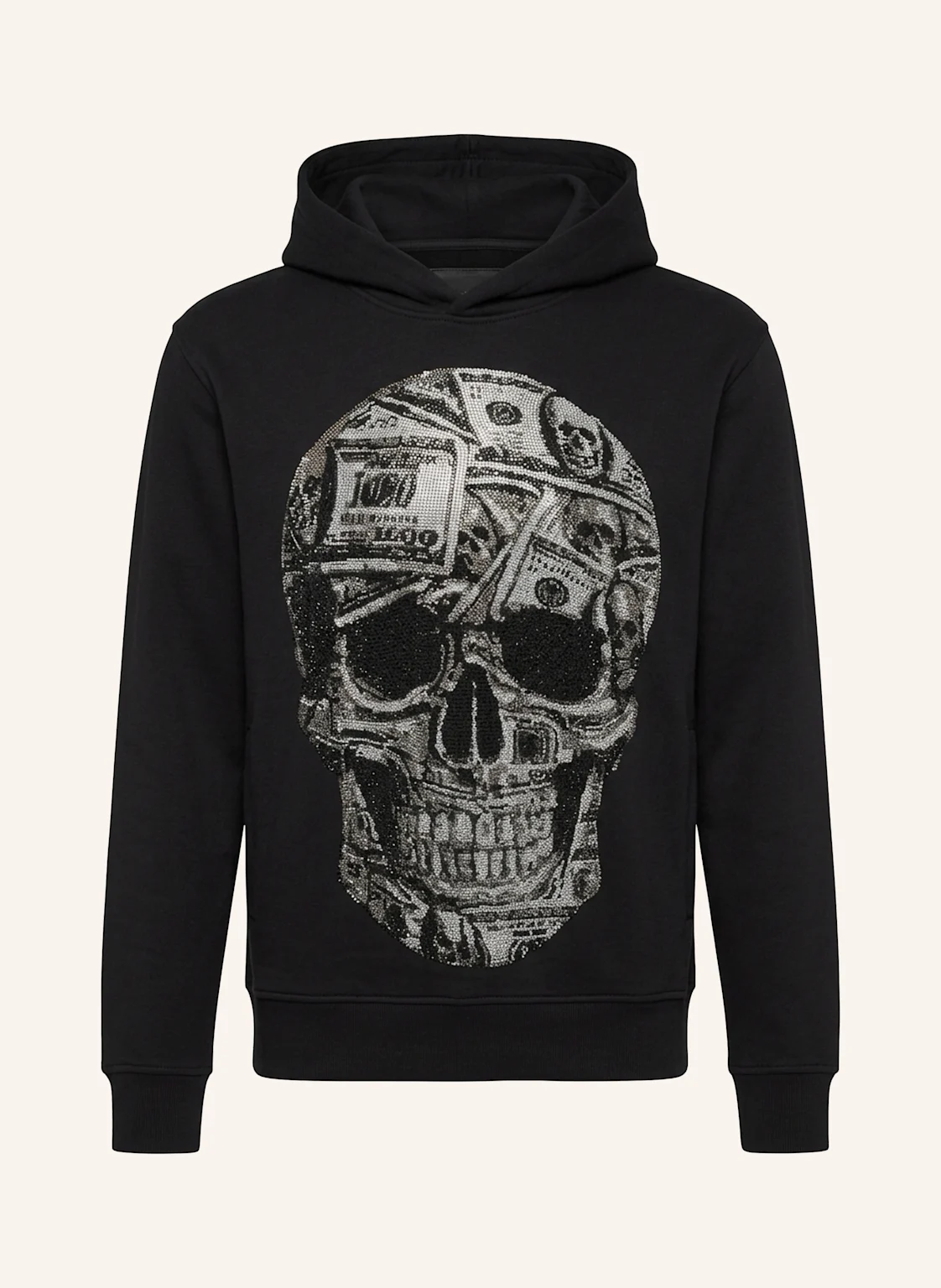 PHILIPP PLEIN Kapuzen-Sweatshirt SKULL