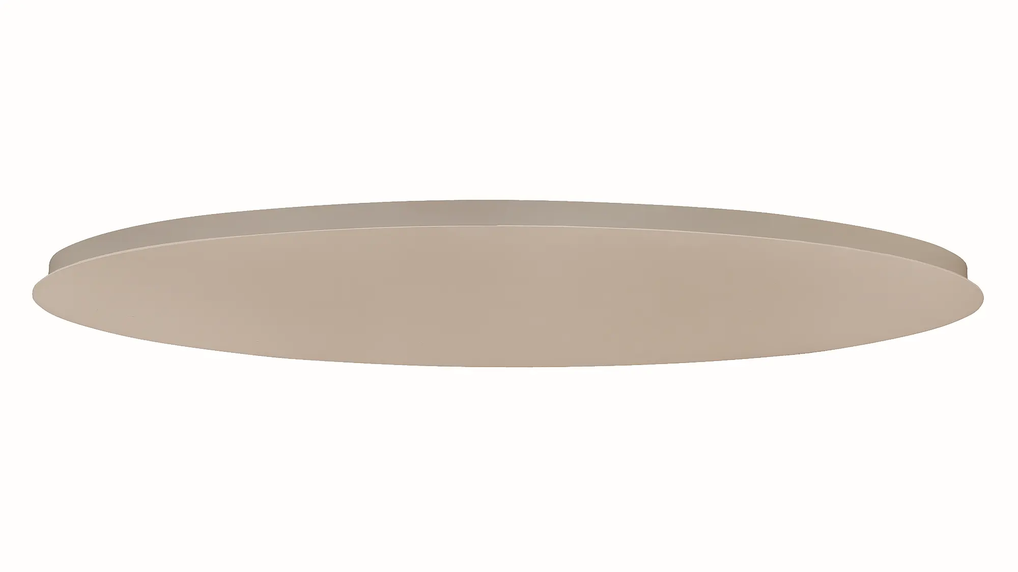 Highlight plafondplaat ovaal - 140 x 3.5  cm - beige
