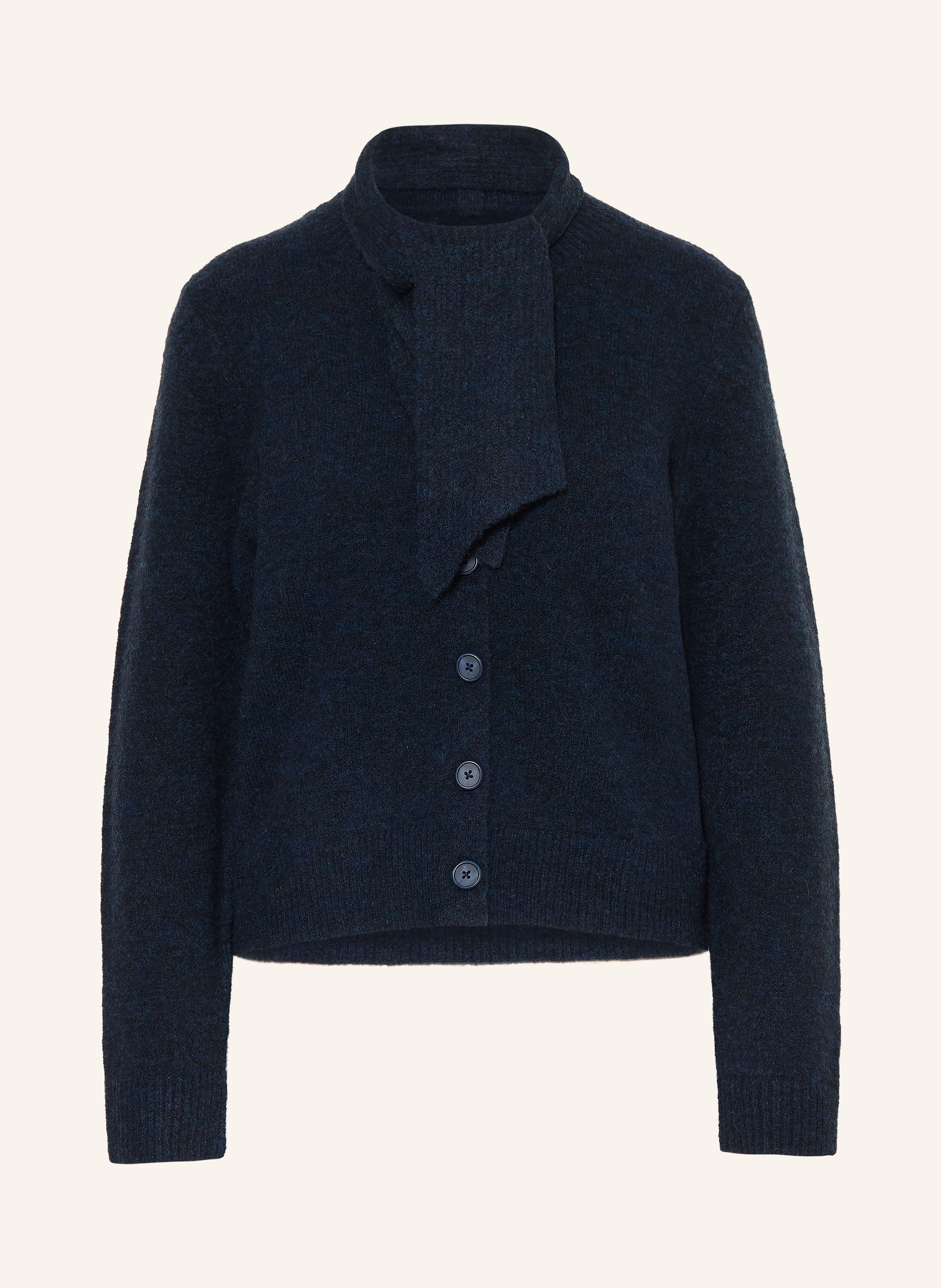 Part Two Strickjacke CHANIEPW mit Alpaka und abnehmbarem Schal