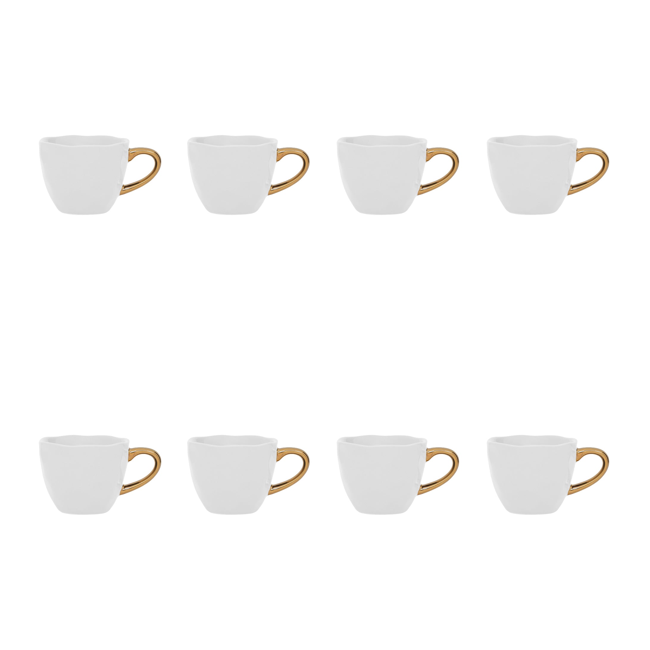 Urban Nature Culture Good Morning Espressokopje - Wit - 8 st.