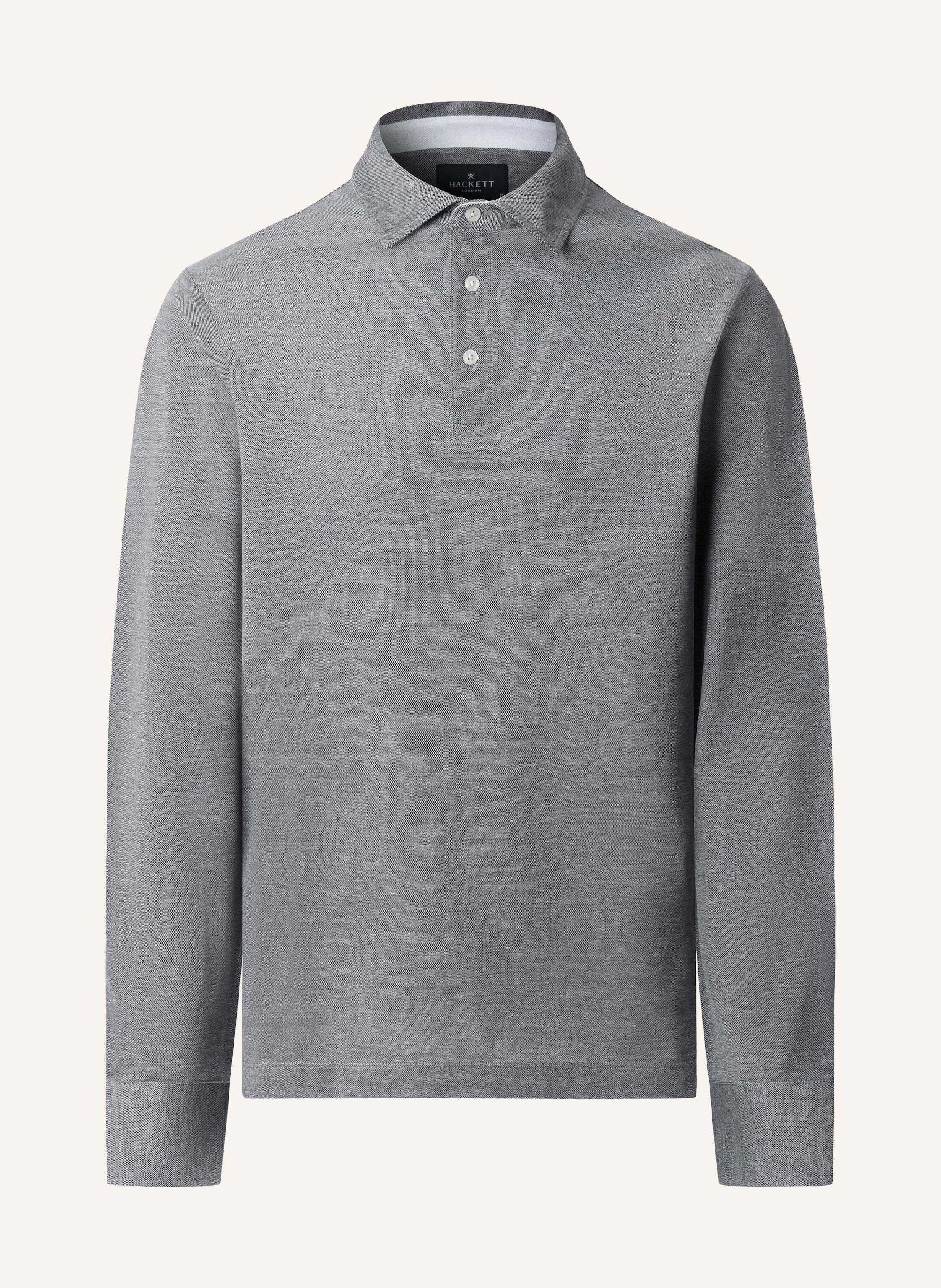 HACKETT LONDON Poloshirt OXFORD PIQUE POLO LS
