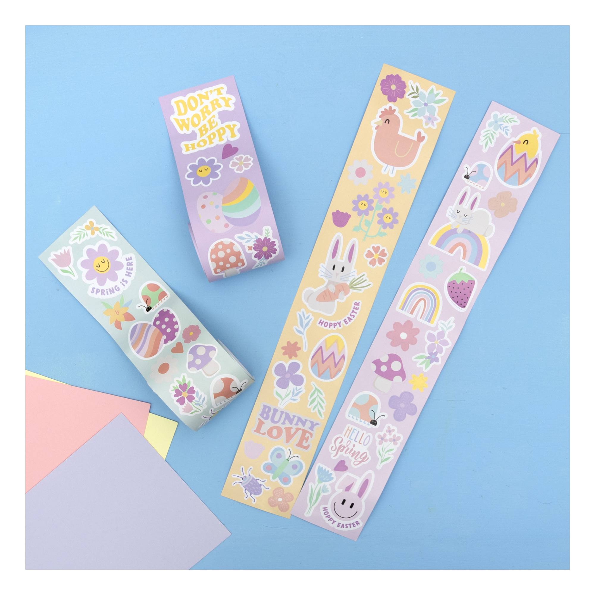 Easter Sticker Rolls 4 Pack