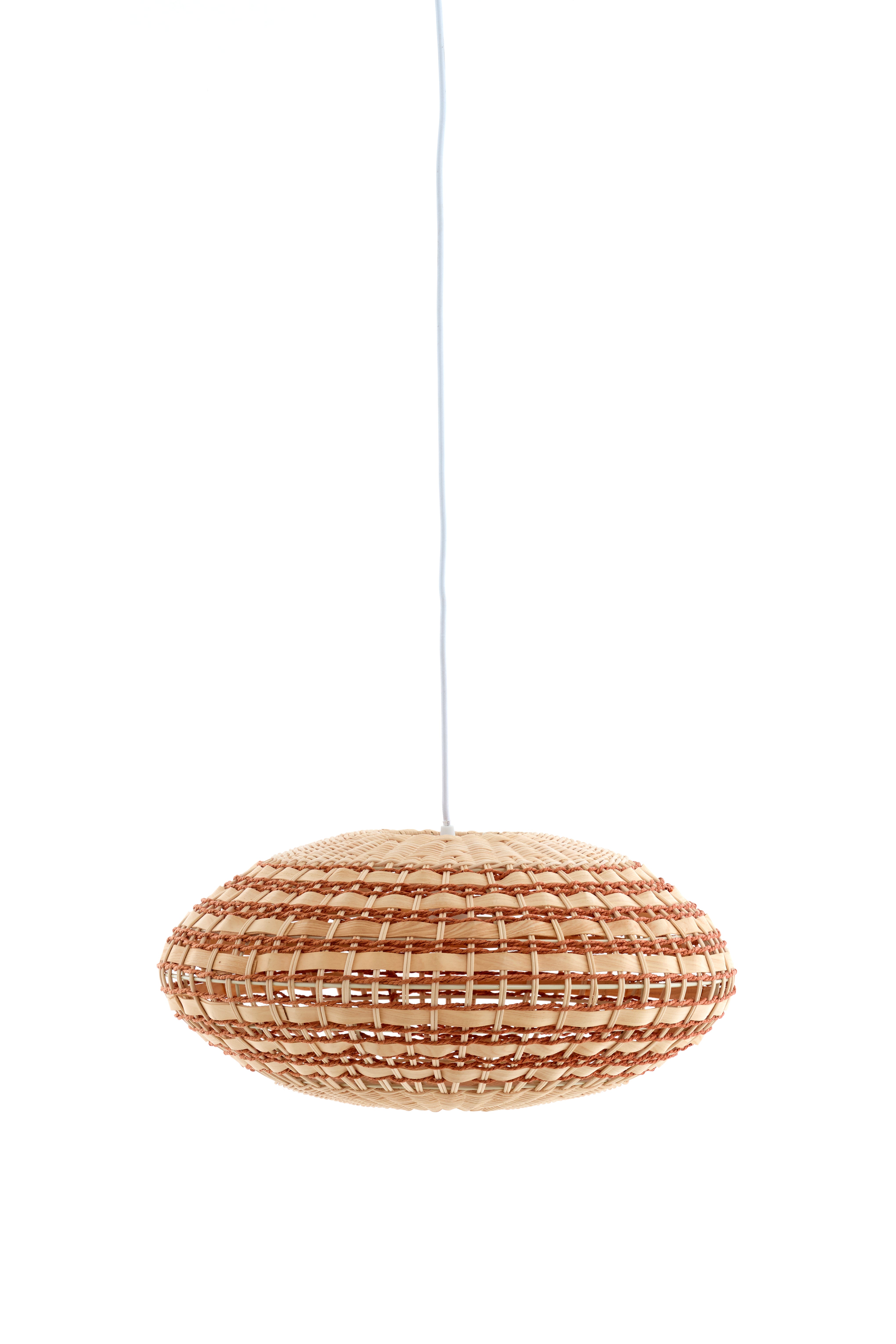 Light & Living hanglamp TAWELA - Ø50x24cm - rood