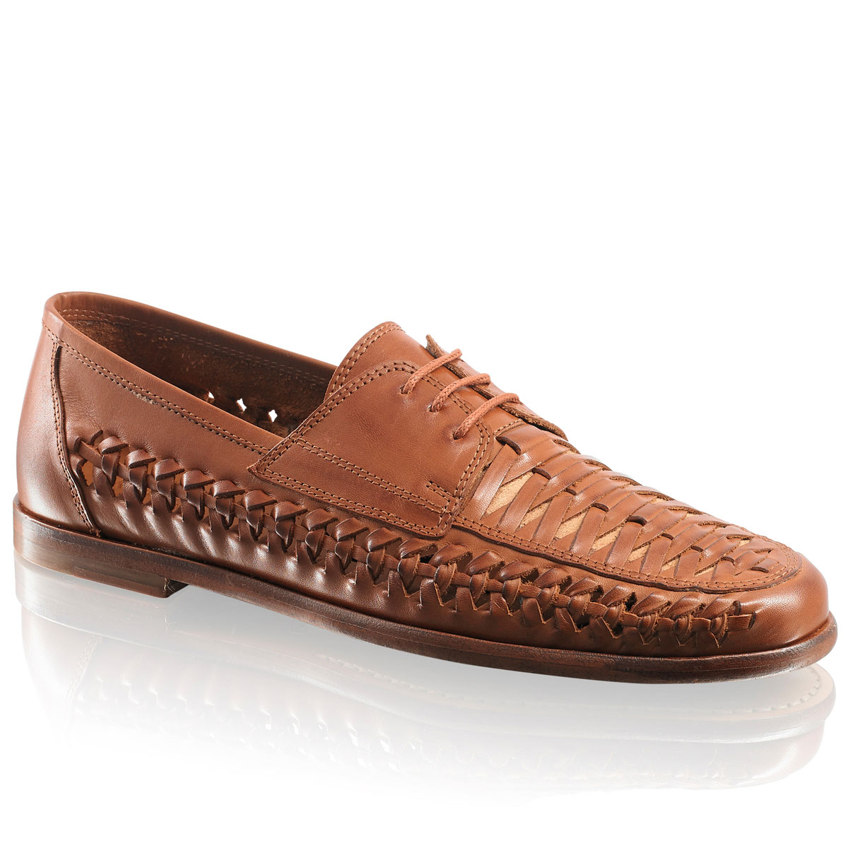 Russell & Bromley CUTLASS Woven Lace Up