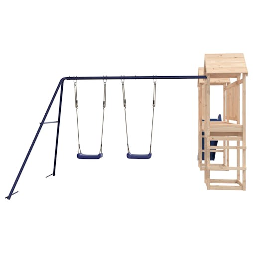 NNEVL Outdoor Playset Solid Wood Pine