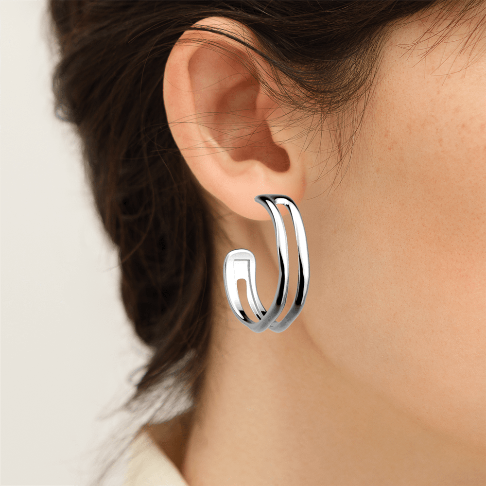 Boucles d'oreilles Pure Organique