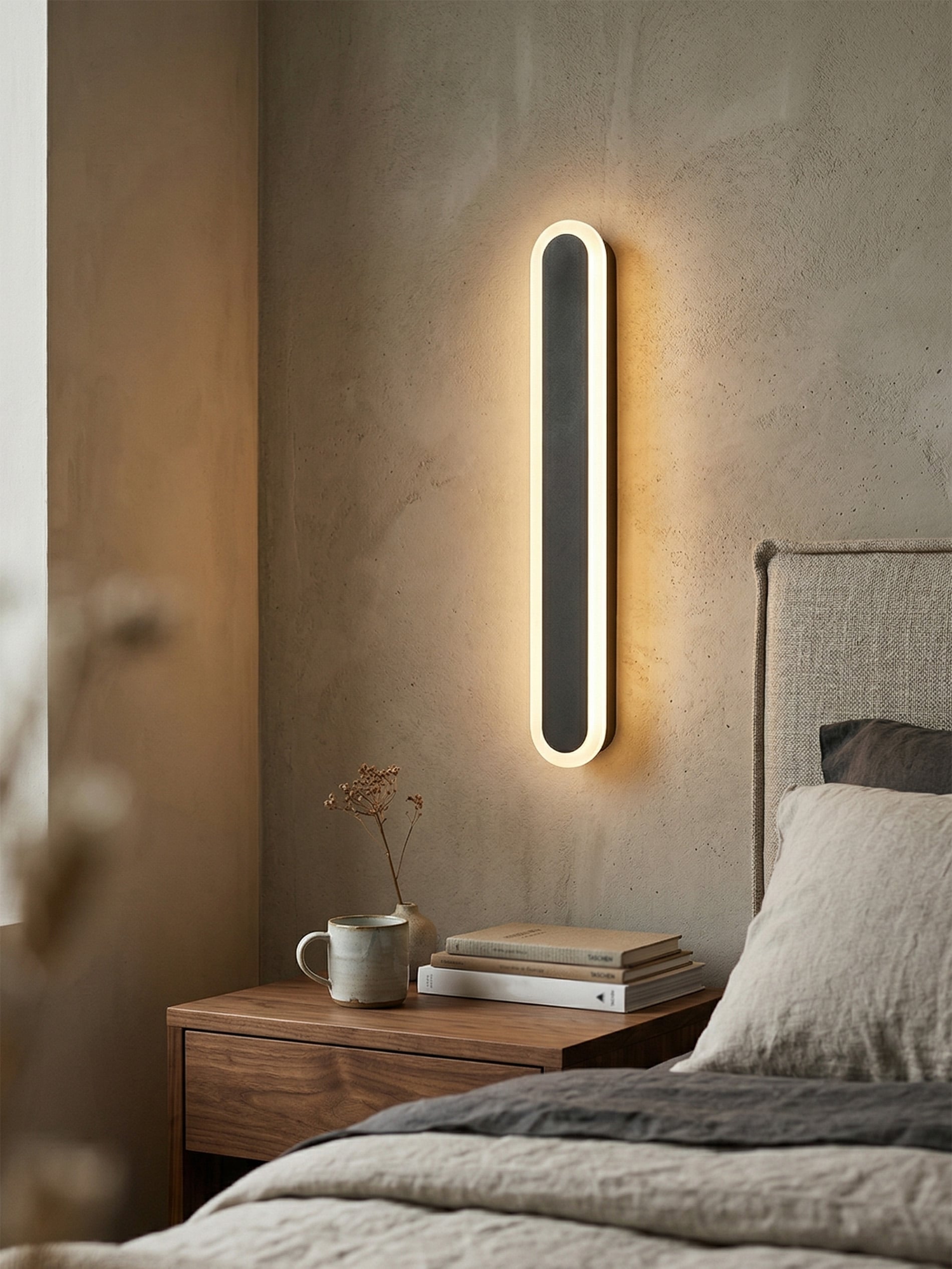 Listwowa lampa ścienna LED