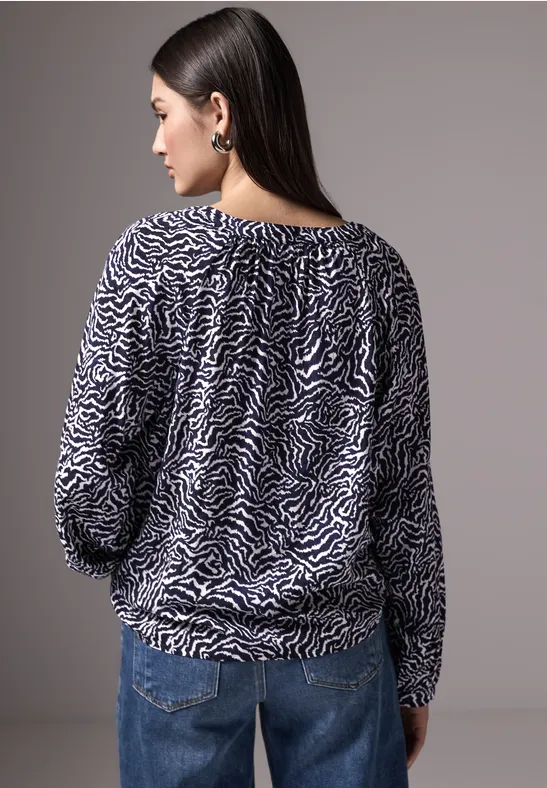 Bedruckte Bluse