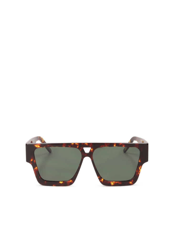 Sunglasses in chicret pattern