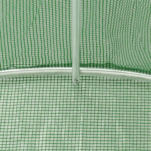 NNEVL Greenhouse with Steel Frame Green 4 m&sup2; 2x2x2 m