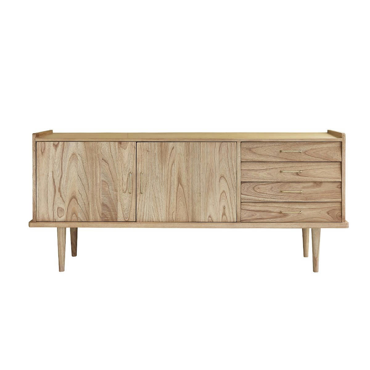 FIFTIES - Buffet en mindi massif 175 cm