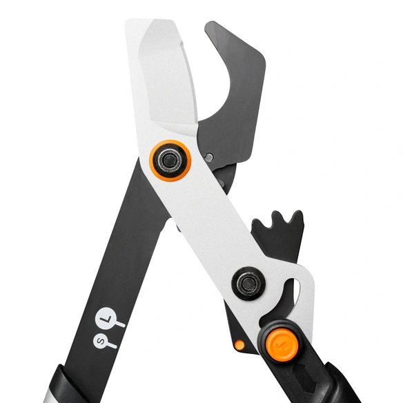 Astschere, »X-series DualAction«, antihaftbeschichtet, orange/schwarz